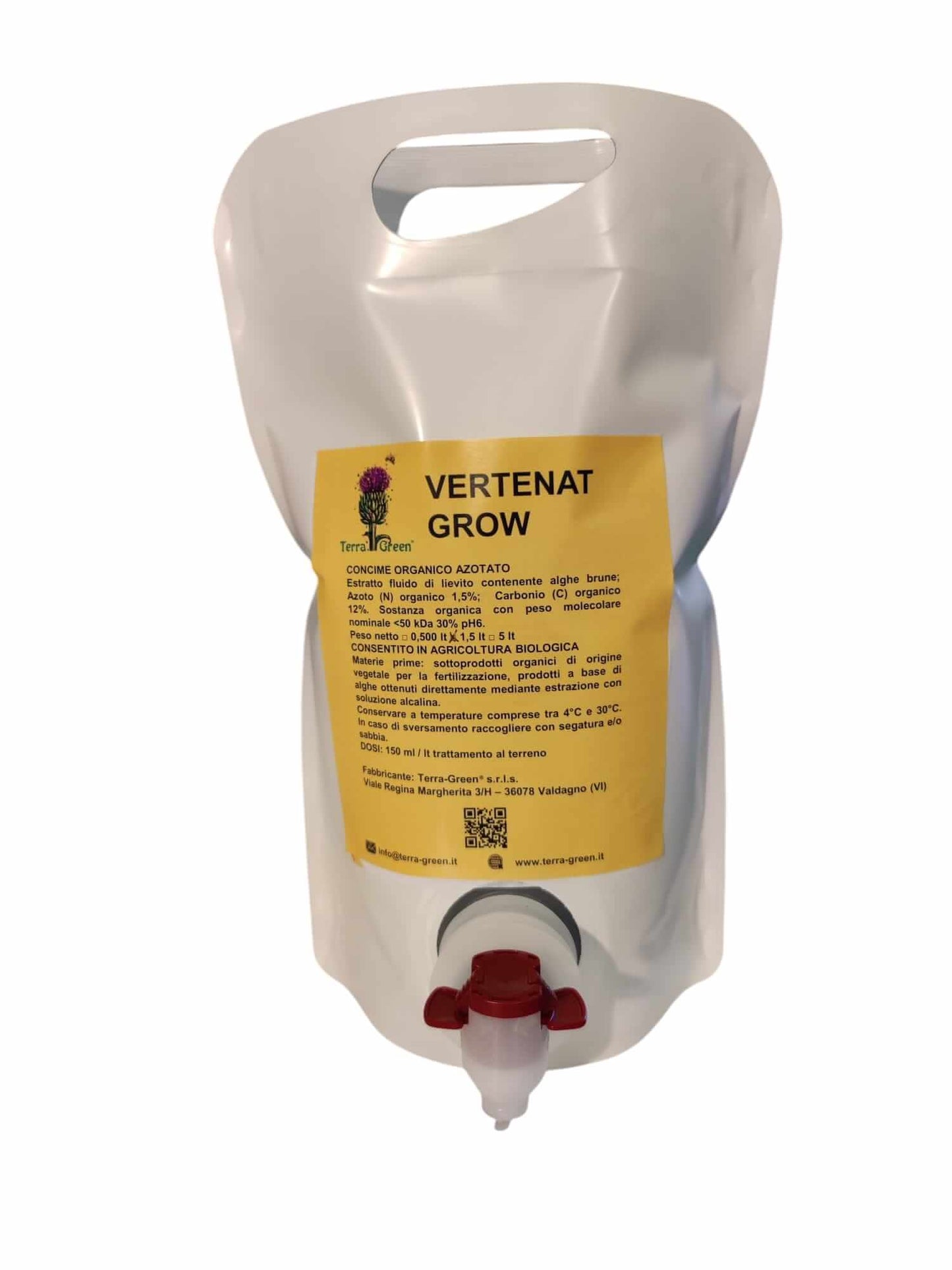 Fertilizzante naturale contro gli stress ambientali - Vertenat Grow