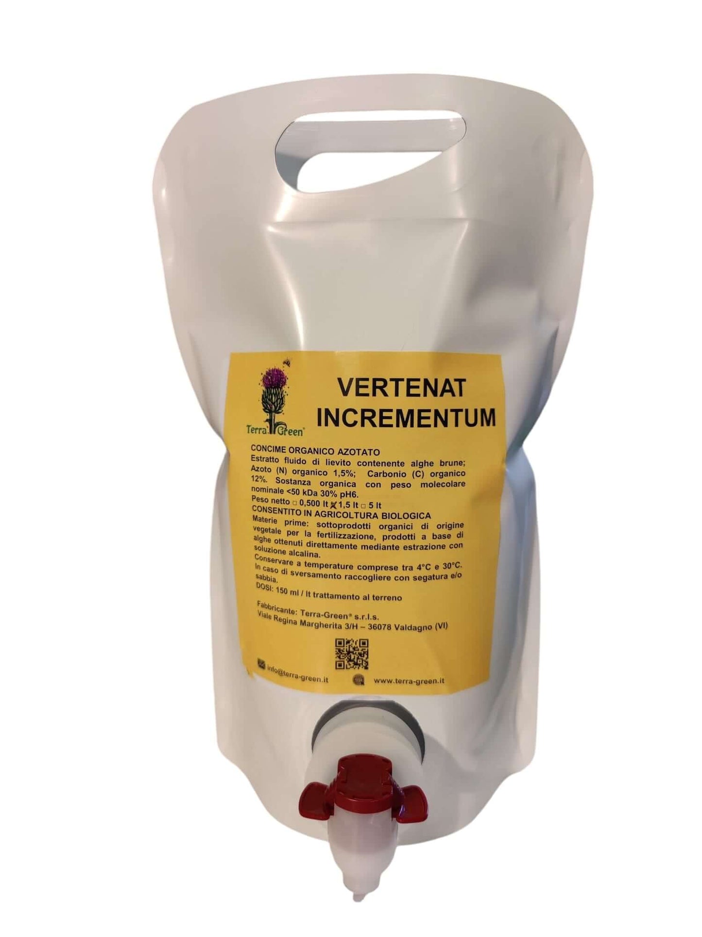 Fertilizzante Organico per migliorare la qualità del suolo - Vertenat Incrementum