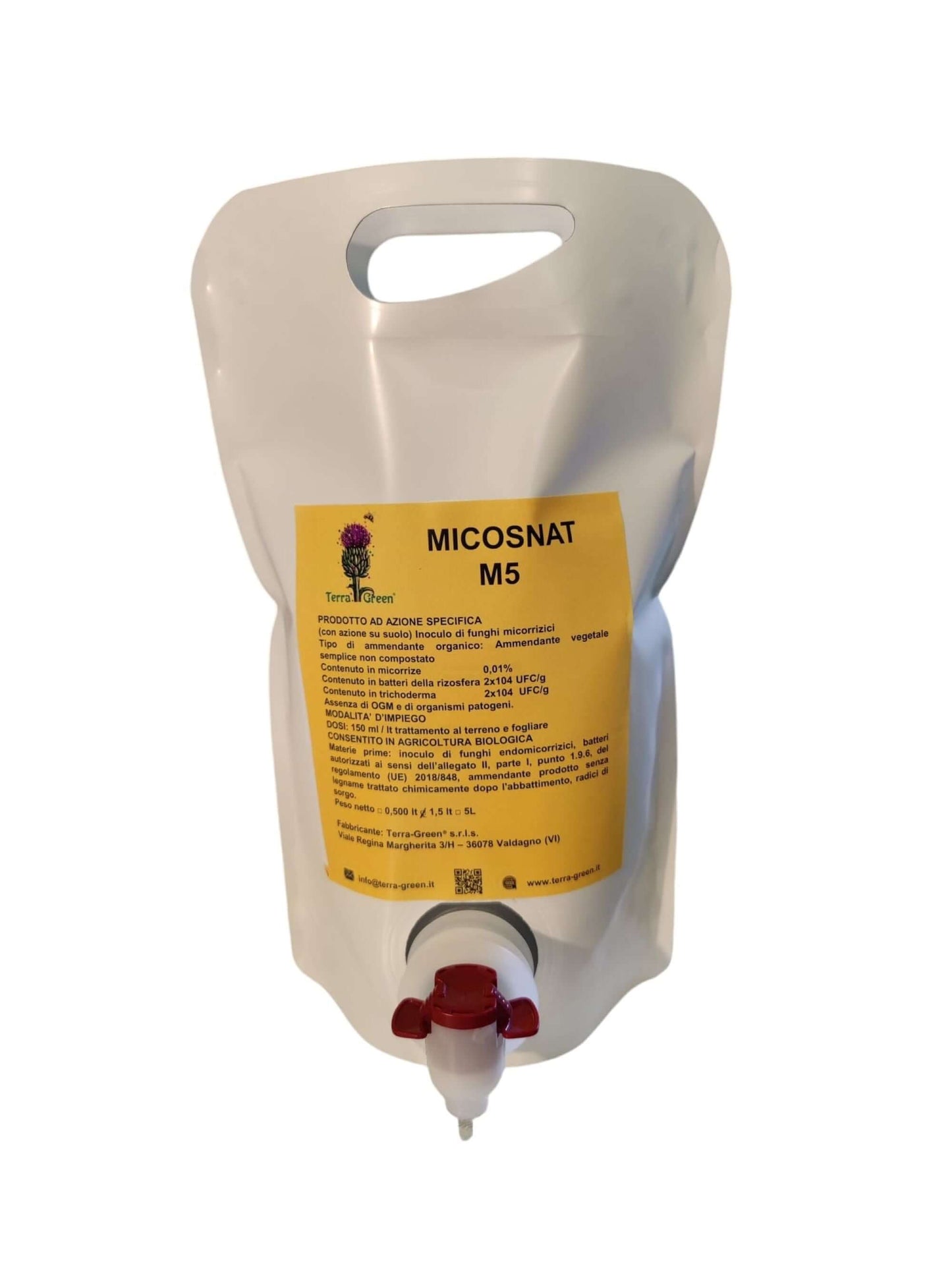 MICOSNAT M5 – Ammendante Organico per una crescita naturale