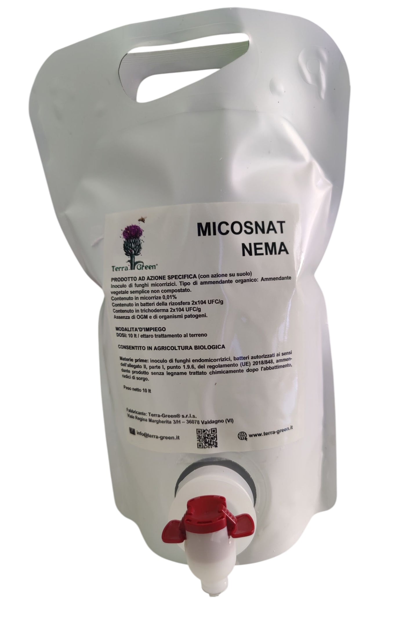 MICOSNAT NEMA 5 LITRI – Difesa biologica e vitalità del suolo