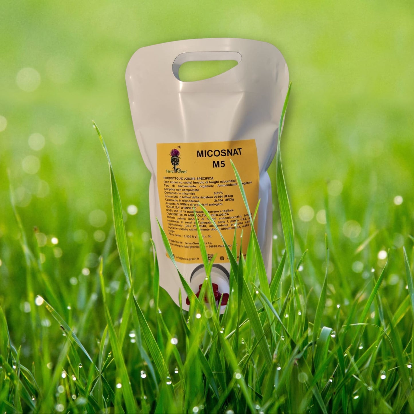 MICOSNAT M5 – Ammendante Organico per una crescita naturale