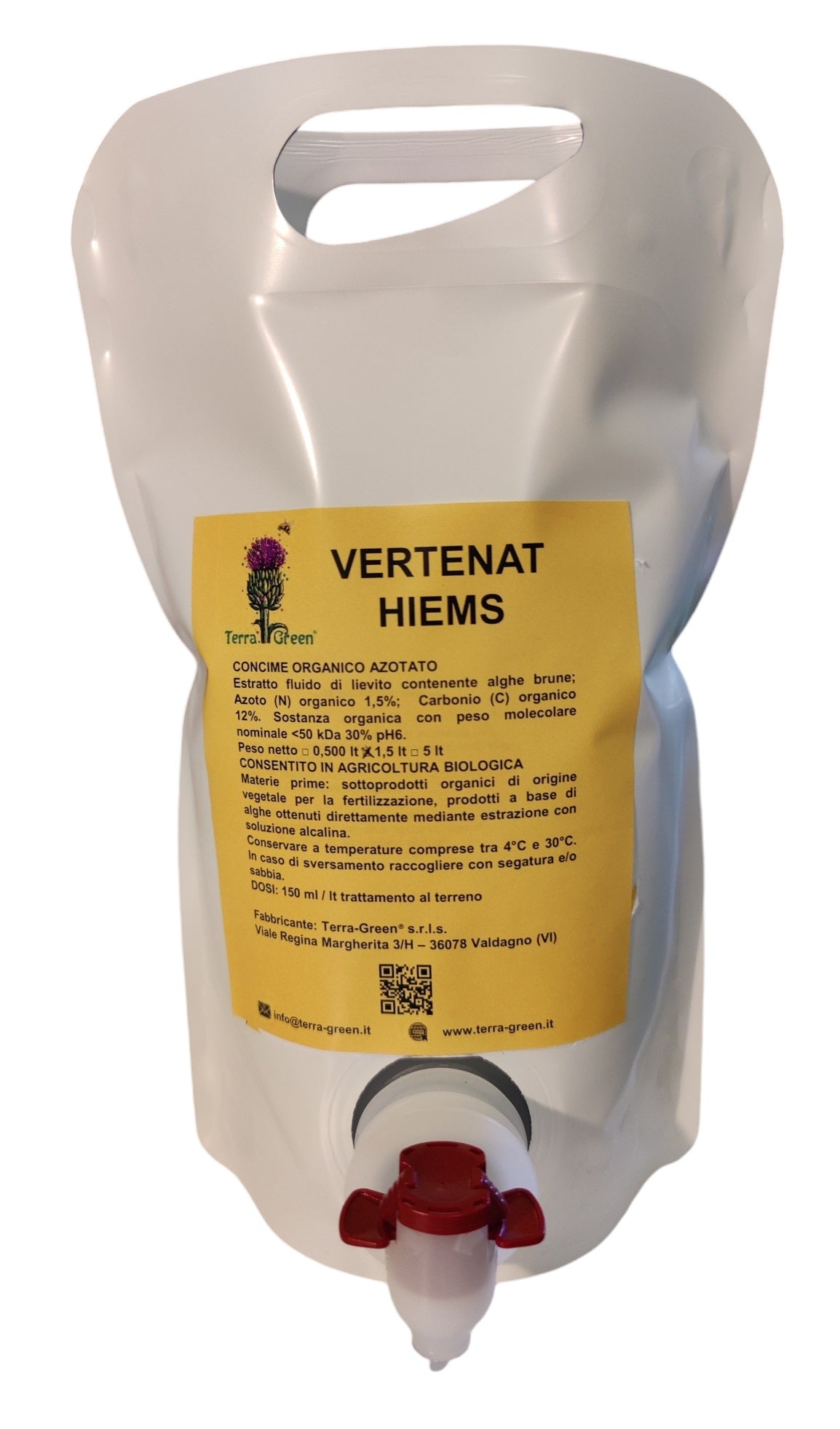 VERTENAT HIEMS®: fertilizzante naturale ad azione protettiva contro gli sbalzi di temperatura