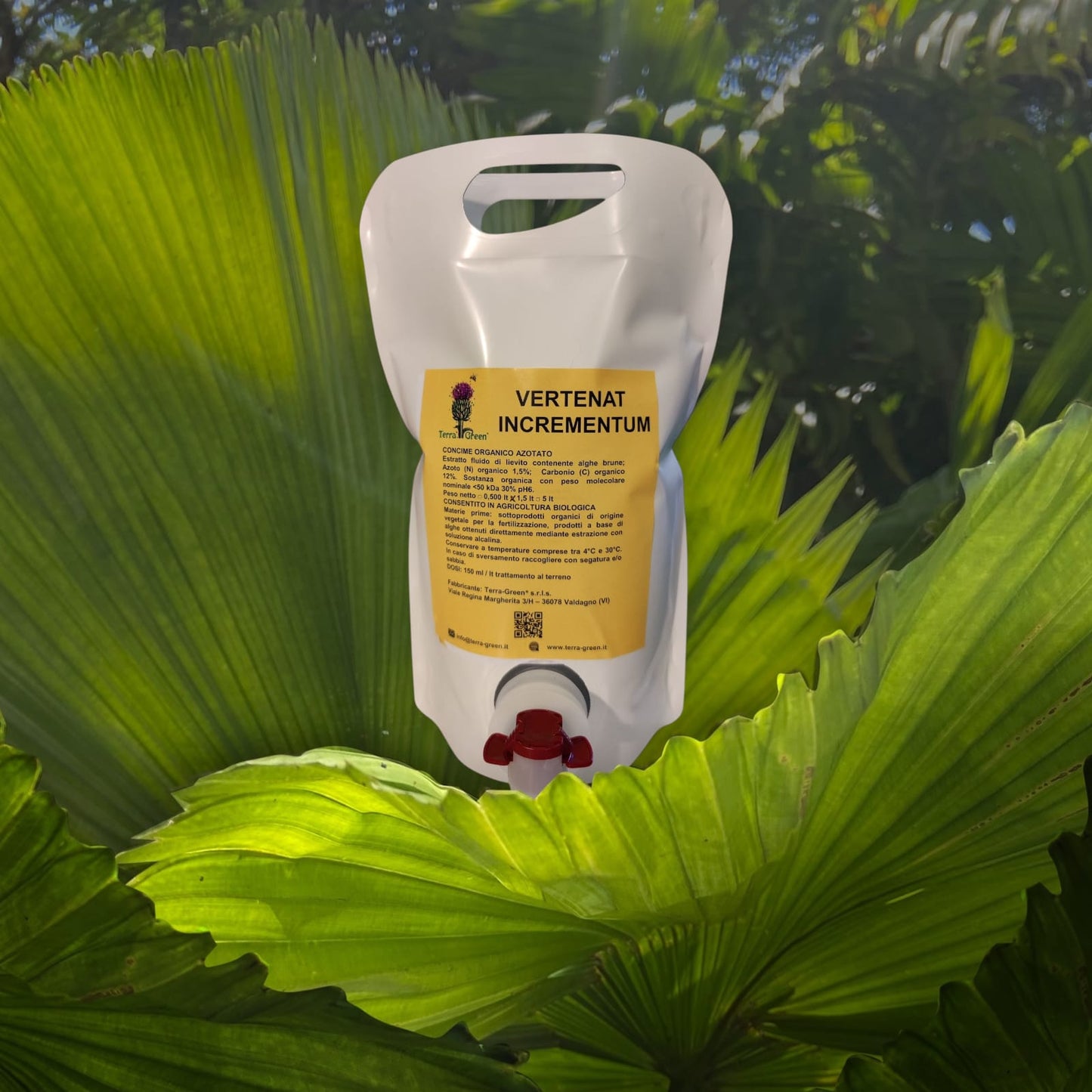VERTENAT INCREMENTUM - Fertilizzante organico per il miglioramento delle proprietà del terreno